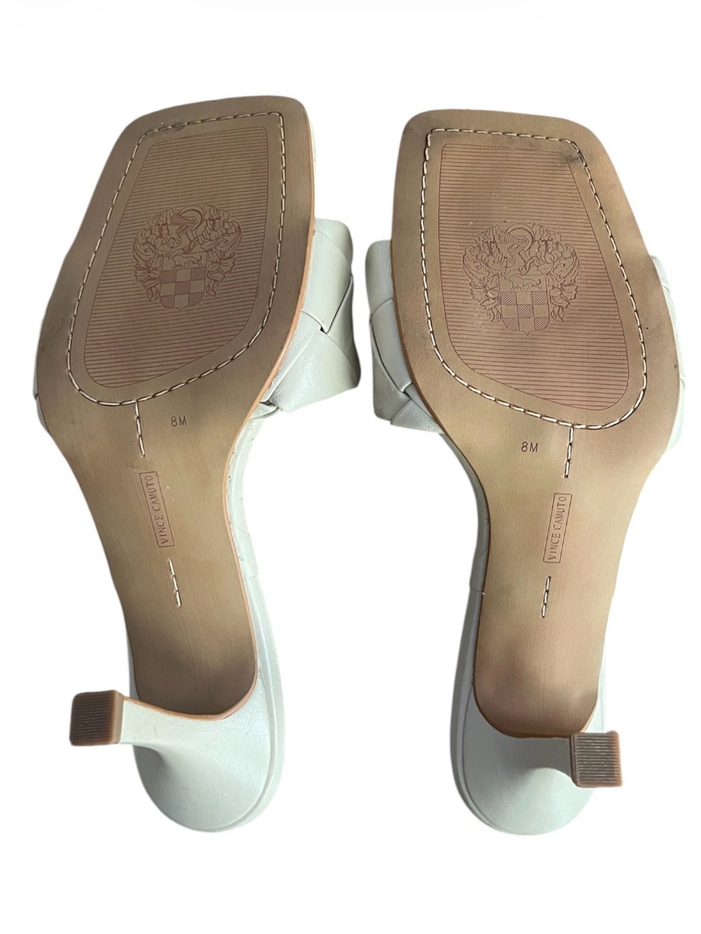 Vince Camuto Brelanie Woven Leather Mule Heels – Size 8 - Picture 5 of 5
